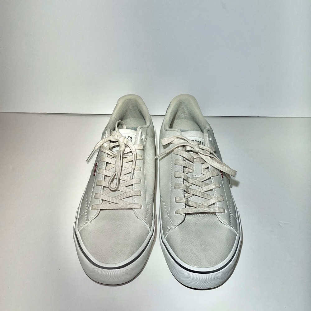 Levi's Mens Vince Synthetic Leather Casual Lace Up Sneaker Shoe